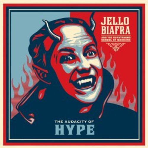 Jello Biafra & the Guantanamo School of Medicine - Audacity Of Hype LP (Colored Vinyl, Blue, Limited Edition) ( VINYL )