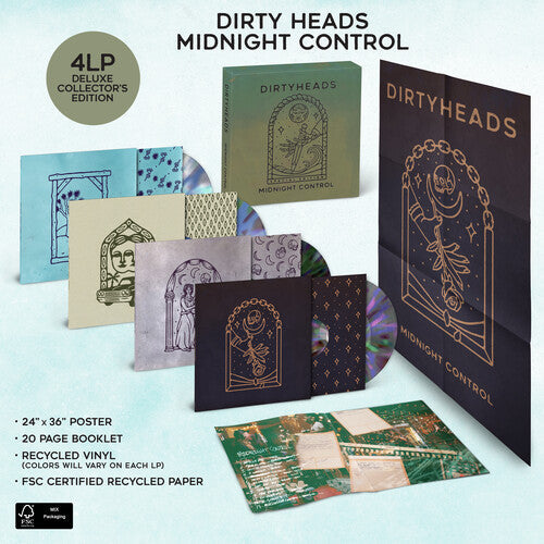 Dirty Heads - Midnight Control Boxset (Parental Advisory Explicit Lyrics, Boxed Set, Deluxe Edition, Colored Vinyl, Booklet) ( VINYL )