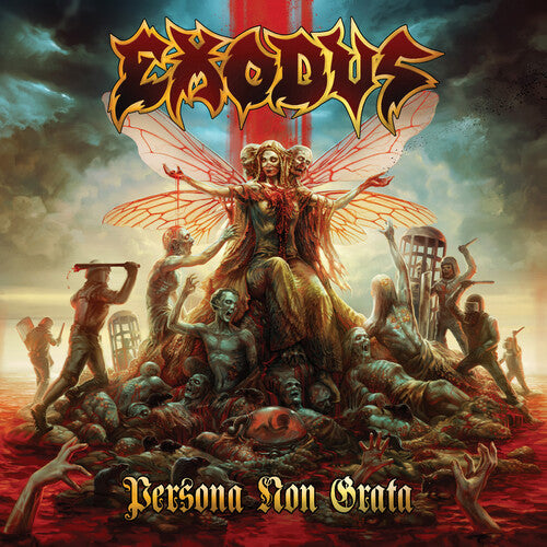Exodus - Persona Non Grata - Clear Gold Black Turquoise Splatter 2LP (Colored Vinyl, Clear Vinyl, Black, Gatefold Lp Jacket) ( VINYL )