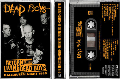Dead Boys - Return Of The Living Dead Boys : Halloween Night 1986 Cassette ( VINYL )