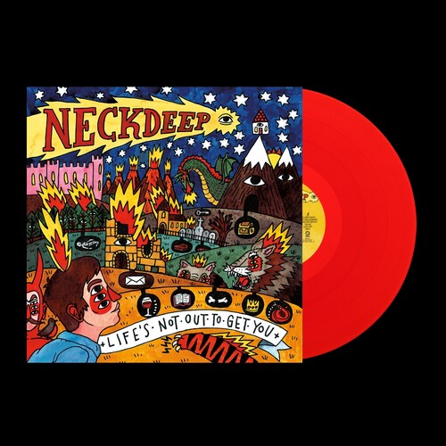 Neck Deep - Life's Not Out to Get You LP (Red Vinyl) ( VINYL )