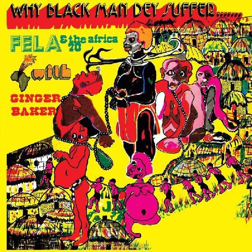 Fela Kuti - Why Black Men They Suffer LP (Transparent Yellow Colored Vinyl) ( VINYL )
