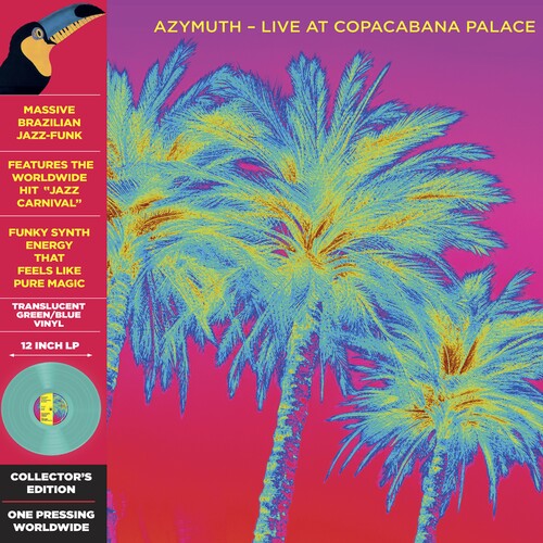 Azymuth - Live at Copacabana Palace (Colored Vinyl, Deluxe Edition, Green, Blue, Remastered) LP ( VINYL )