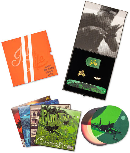 Curren$y - Jet Life: The Pilot Talk Collection 4LP (Explicit Lyrics, Boxed Set, Colored Vinyl, Green, Purple, Blue, Red) ( VINYL )
