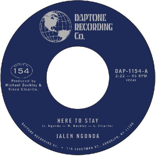 Jalen Ngonda - Here To Stay b/w If You Don't Want My Love 7" Single ( VINYL )