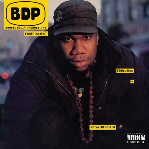 Boogie Down Productions - Edutainment 2LP (RSD Exclusive, Clear Vinyl, Black And Yellow Colored VInyl) ( VINYL )