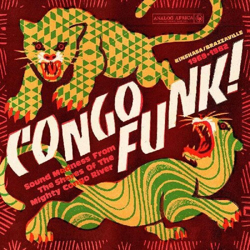 Congo Funk - Sound Madness From The Shores Of The Mighty Congo River 2LP (Kinshasa/ Brazzaville 1969-1982) ( VINYL )