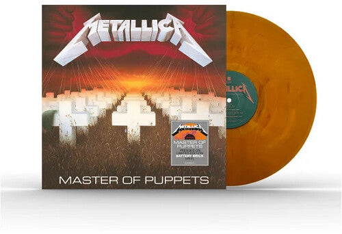 Metallica - Master Of Puppets LP (Colored Vinyl, Battery Brick Red Colored Vinyl) ( VINYL )