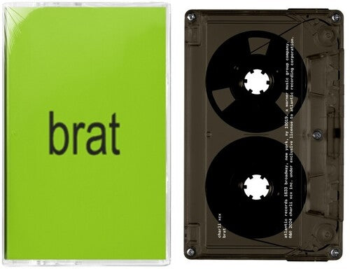 Charli XCX - BRAT CASSETTE (Transluscent Black) ( VINYL )