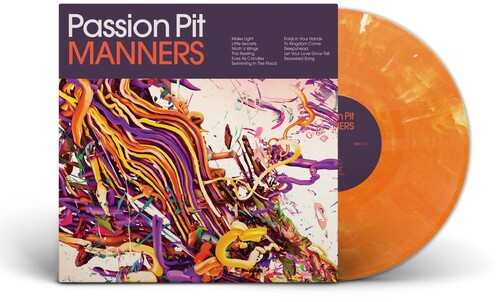 Passion Pit - Manners LP (Indie Exclusive, Orange Vinyl) ( VINYL )