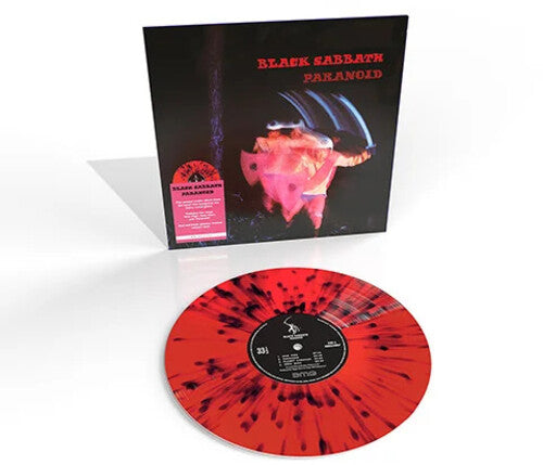 Black Sabbath - Paranoid LP (Limited Edition, Red & Black Splatter Vinyl) ( VINYL )
