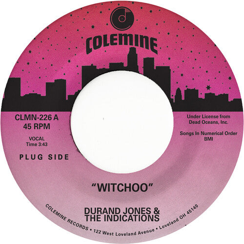 Durand Jones & The Indications - Witchoo / Love Will Work It Out 7" (Green Colored Vinyl) ( VINYL )