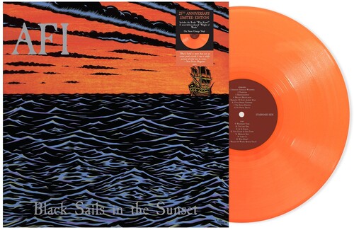 AFI - Black Sails In The Sunset (25th Anniversary Edition) LP (Limited Edition Orange Vinyl) ( VINYL )