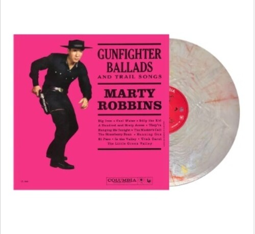 Marty Robbins - Sings Gunfighter Ballads And Trail Songs LP (Red & Silver Colored Vinyl) ( VINYL )