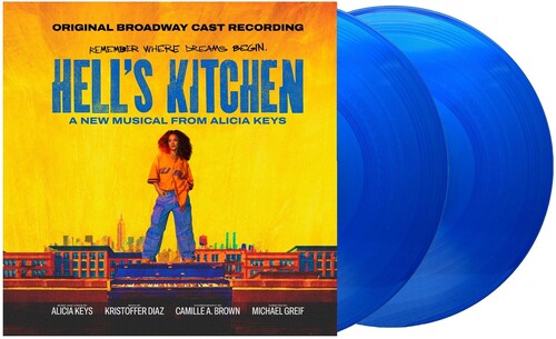 Alicia Keys - Hell's Kitchen 2LP (Original Broadway Cast Recording) (Clear Blue Vinyl) ( VINYL )