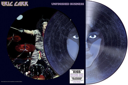 Eric Carr - Unfinished Business LP (Picture Disc Vinyl, Poster, Reissue, Remastered) ( VINYL )