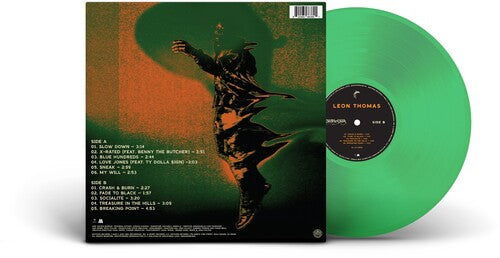 Leon Thomas - Electric Dusk LP (Explicit Lyrics, Clear Vinyl, Green) ( VINYL )