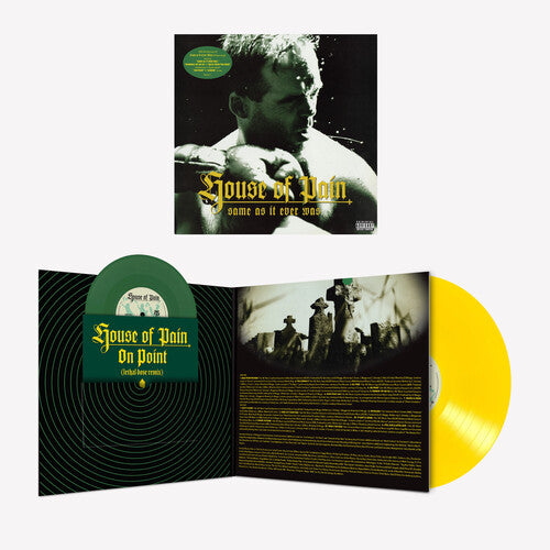 House of Pain - Same As It Ever Was LP (30th Anniversary, Parental Advisory Explicit Lyrics, Green & Yellow Colored Vinyl, 140 Gram Vinyl) ( VINYL )
