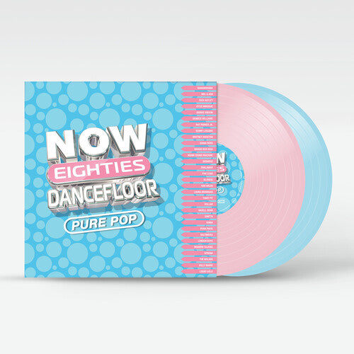 Now That's What I Call 80s Dancefloor: Pure Pop / Various - Baby Pink & Baby Blue Colored Vinyl 2LP (United Kingdom - Import, Colored Vinyl, Pink, Blue) ( VINYL )