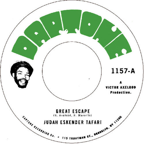 Judah Eskender Tafari - Great Escape / Bezos Vs. Musk 7" ( VINYL )