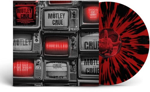 Motley Crue - Cancelled LP (Parental Advisory Explicit Lyrics, Extended Play, Red & Black Colored Vinyl) ( VINYL )