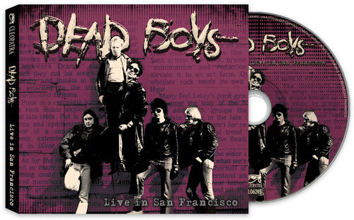 Dead Boys - Live in San Francisco CD (Remastered) ( VINYL )