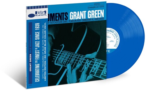 Grant Green - Idle Moments LP (Indie Exclusive, Limited Edition, Blue Colored Vinyl, 180 Gram Vinyl) ( VINYL )