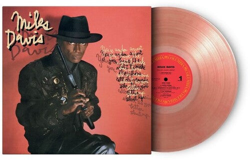 Miles Davis - You're Under Arrest LP (Limited Edition, 180 Gram Vinyl, Clear & Red Colored Vinyl) ( VINYL )