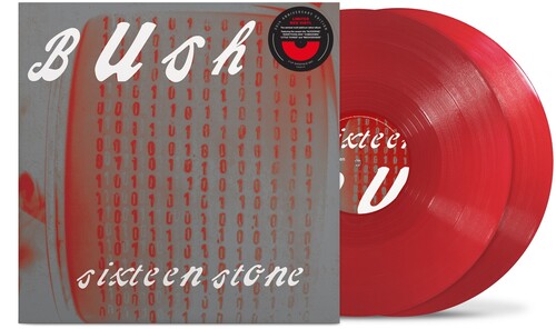 Bush - Sixteen Stone 2LP (30th Anniversary Edition, Limited Edition, Red Colored Vinyl) ( VINYL )