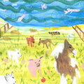 Lots of Hands - Into A Pretty Room LP (Clear Vinyl, Green) ( VINYL )