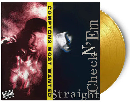 Compton's Most Wanted - Straight Checkn Em LP (Limited Edition, 180 Gram Vinyl, Yellow Colored Vinyl, Holland) ( VINYL )