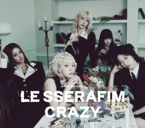 Le Sserafim - CRAZY (Limited Edition B) CD (Limited Edition, Lyric Book, Sticker, Photo / Photo Card) ( VINYL )