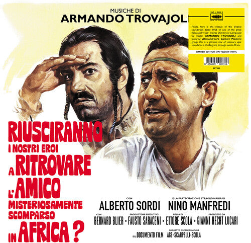 Armando Trovajoli - Riusciranno I Nostri Ero A Ritrovare L' Amico Misteriosamente  Scomparso In Africa? (Original Soundtrack) LP (Colored Vinyl, Yellow) ( VINYL )