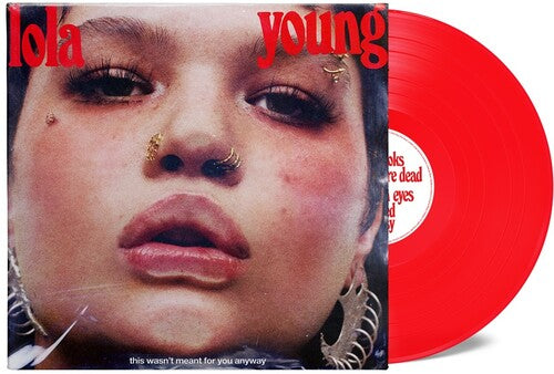 Lola Young - This Wasn't Meant For You Anyway    [ Hand Numbered ] [Transparent Red LP] (Explicit Lyrics, Limited Edition, Clear Vinyl, Red) ( VINYL )