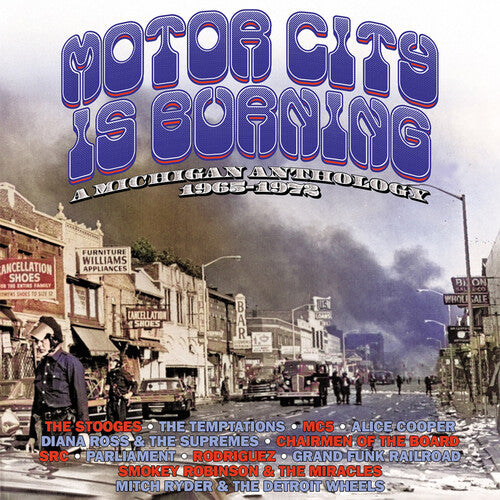 Motor City Is Burning: A Michigan Anthology 1965-1972 / Various 3CD (United Kingdom - Import) ( VINYL )