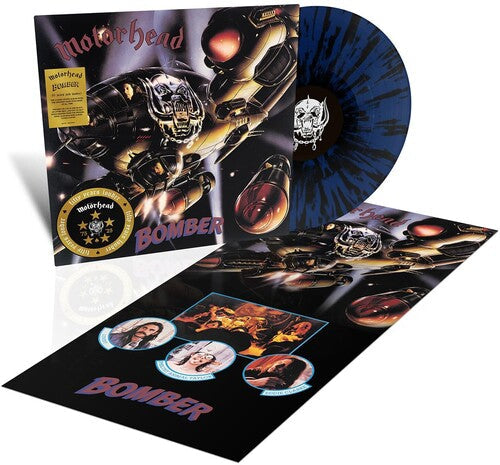 Motorhead - Bomber LP (Blue & Black Colored Vinyl, Limited Edition, 50th Anniversary Edition) ( VINYL )