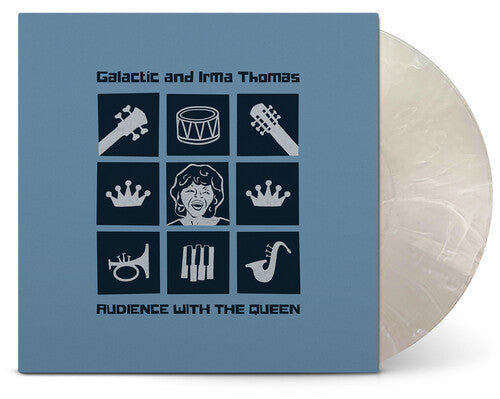 Galactic with Irma Thomas - Audience With The Queen LP (Clear Vinyl, White, Smoke) ( VINYL )