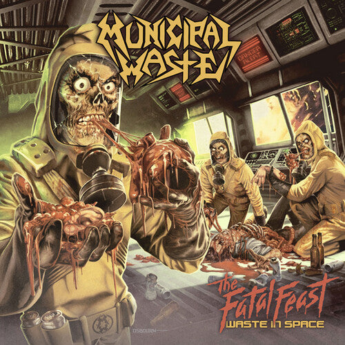 Municipal Waste - The Fatal Feast LP (Gold Colored Vinyl, Gatefold LP Jacket) ( VINYL )