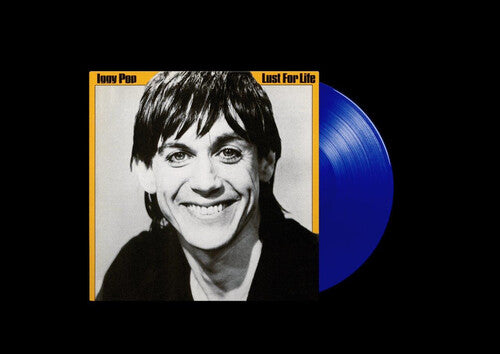 Iggy Pop - Lust For Life LP (Limited Edition, Blue Colored Vinyl, United Kingdom) ( VINYL )
