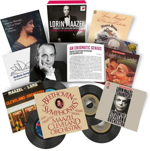 Lorin Maazel - Lorin Maazel Conducts the Cleveland Orchestra: The Complete CBS Masterworks Recordings 15CD (Boxed Set) ( VINYL )