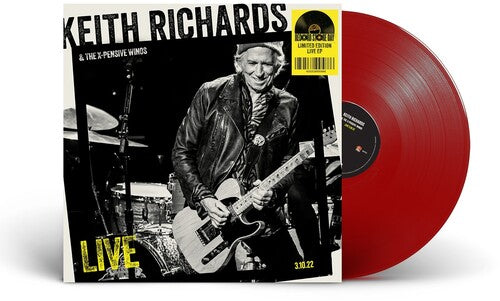 Keith Richards & The X-Pensive Winos - Live 3.10.22 EP (RSD Exclusive, Extended Play, Red Colored Vinyl) ( VINYL )