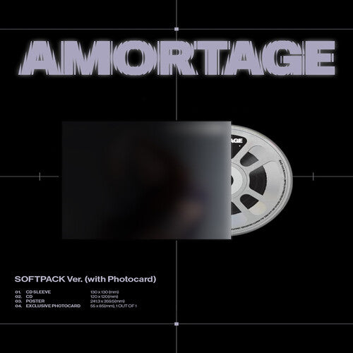 Jisoo - Amortage CD (Softpak, Photo / Photo Card) ( VINYL )