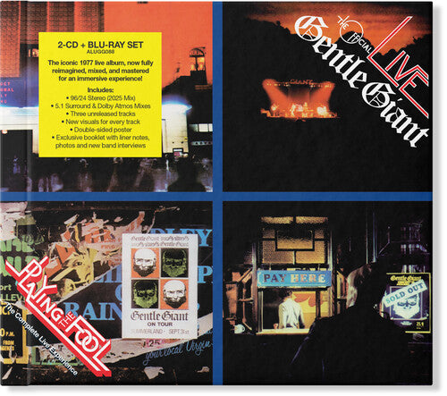 Gentle Giant - Playing the Fool - The Complete Live Experience - 2 CD + Blu-Ray (With Blu-Ray) ( VINYL )