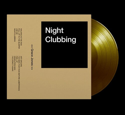 Grace Jones - Nightclubbing LP (Limited Edition, Gold Colored Vinyl, Holland) ( VINYL )
