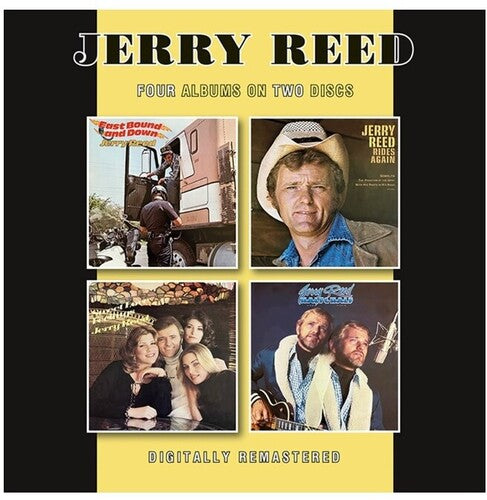 Jerry Reed - East Bound & Down / Jerry Reed Rides Again / Sweet Love Feelings / Half Singin' & Half Pickin' 2CD (United Kingdom - Import) ( VINYL )