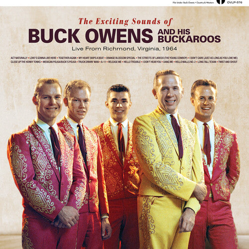 Buck Owens & His Buckaroos - The Exciting Sounds of Buck Owens And His Buckaroos Live From Richmond Virginia, 1964 (Strawberry Jam Colored Vinyl) LP (Colored Vinyl) ( VINYL )