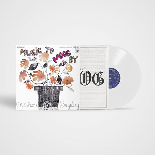 Gershon Kingsley - Music To Moog By - Crystal Clear LP (Clear Vinyl) ( VINYL )