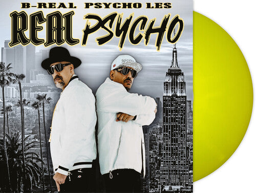B-Real & Psycho Les - Real Psycho LP (Limited Edition, Yellow Colored Vinyl, Indie Exclusive) ( VINYL )