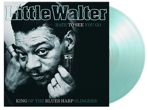 Little Walter - Hate To See You Go - Crystal Clear & Turquoise Vinyl LP (Holland - Import, Limited Edition, 180 Gram Vinyl, Clear Vinyl, Turquoise) ( VINYL )