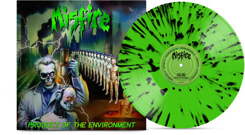 Misfire - Product of the Environment - Black/Green LP (Colored Vinyl, Splatter, Black, Green, 180 Gram Vinyl, Limited Edition) ( VINYL )